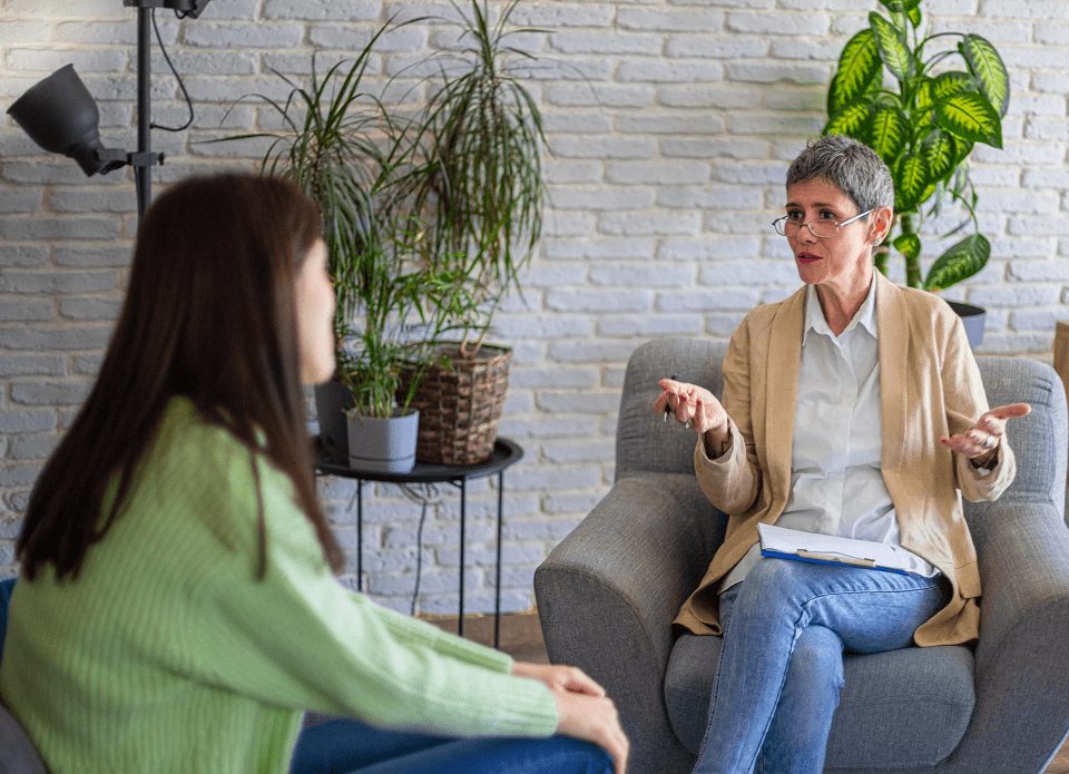 Counseling session in progress